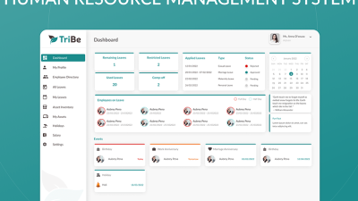 HRMS - Human Resource Management System on Behance